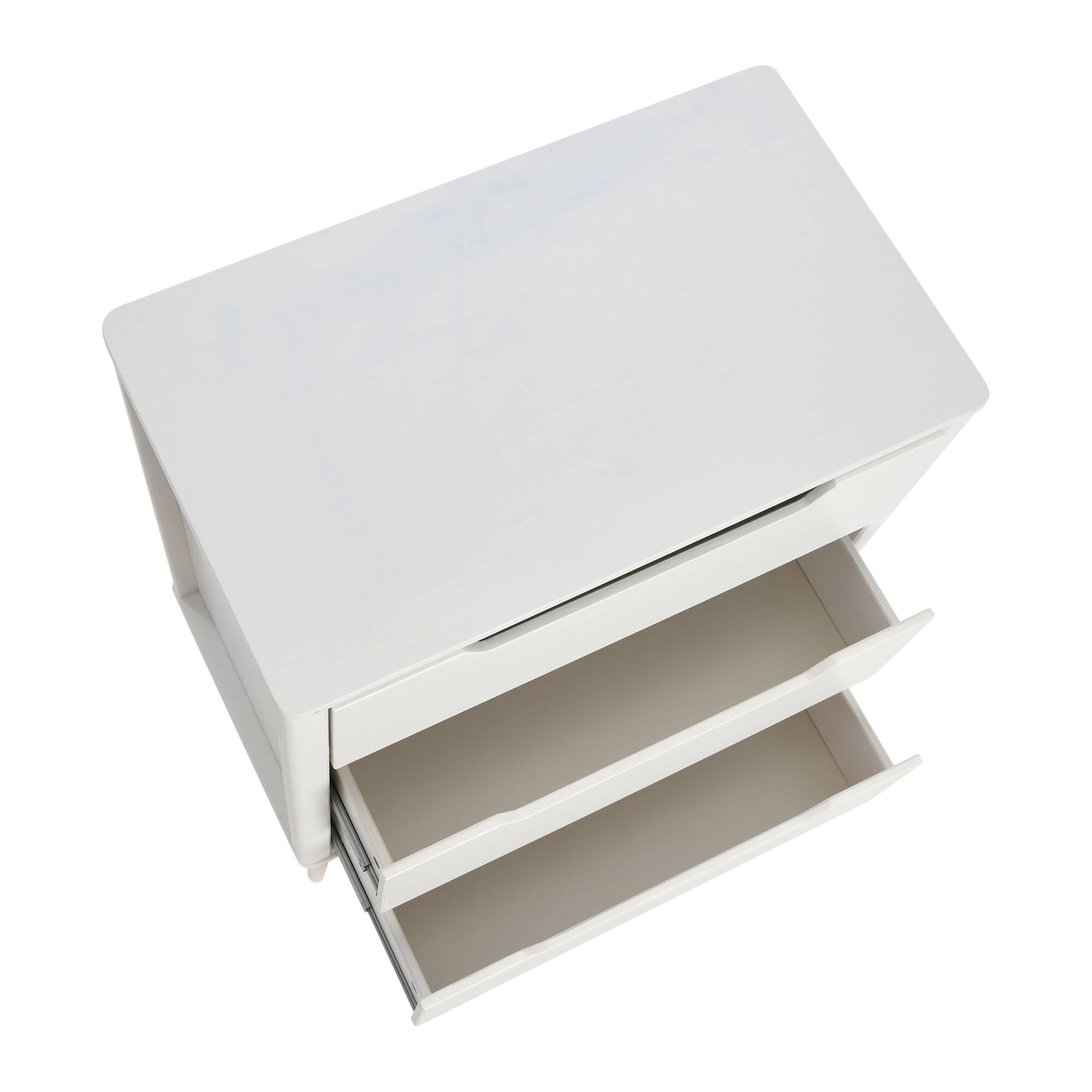 Hello Honey® 37.5" Yume Mid Century Modern Solid Wood 3-Drawer Dresser Chest